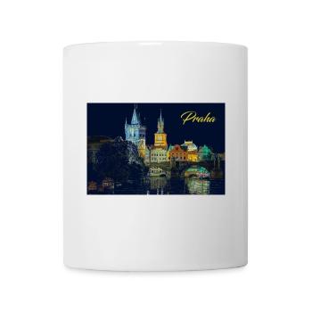 Prag - Tasse - Weiß - Vorne