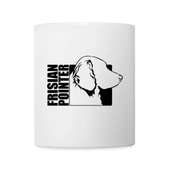 Frison Pointer Profile Chiens Chien Wilsigns - Mug blanc - blanc - Devant