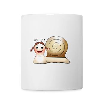 Heidi Schneck freut sich - Tasse - Weiß - Vorne