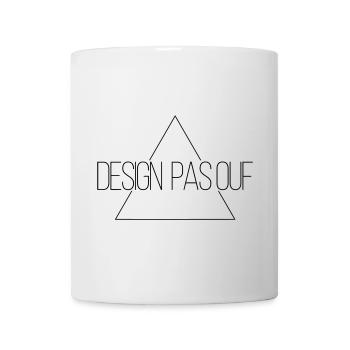 Design pas ouf - Mais si c'est à la mode... - Mug blanc - blanc - Devant