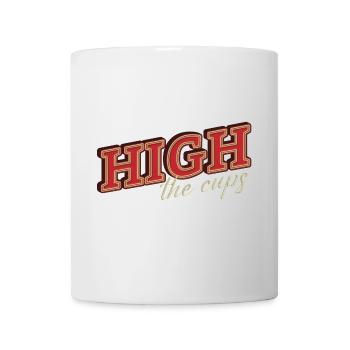 High the cups - Tasse - Weiß - Vorne