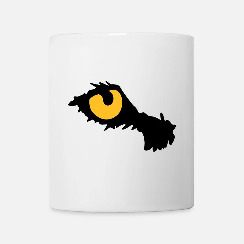 Auge des Tigers - Tasse - Weiß