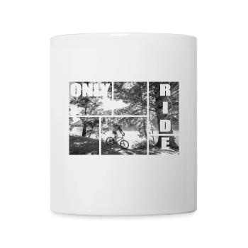 Nur fahren - Tasse - Weiß - Vorne