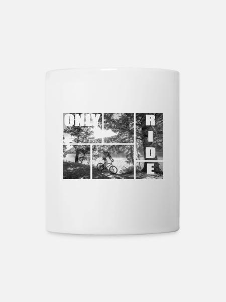 Nur fahren - Tasse - Weiß