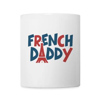 Design Élégant : French Daddy cadeau papa - Mug blanc - blanc - Devant