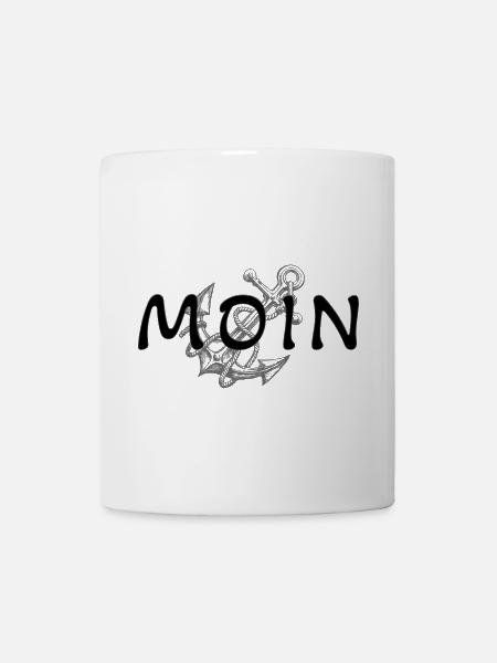 Moin - Tasse - Weiß