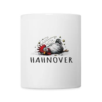 hahnover hangover illustration hendl hahn - Tasse - Weiß - Vorne