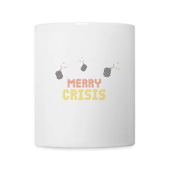 Merry Crisis - Lieber Schnee - Tasse - Weiß - Vorne