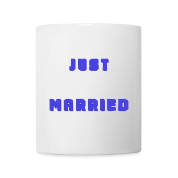 PAAR. ICH HABE GERADE GEHEIRATET. Junggesellinnenabschied. VALENTINSTAG. MARIES - Tasse - Weiß - Vorne