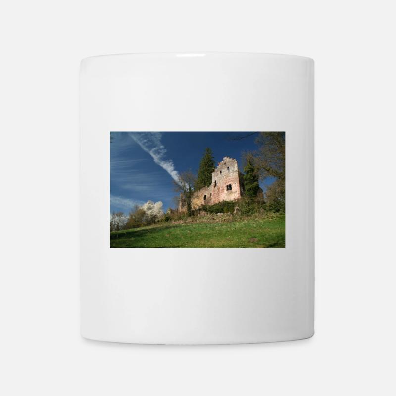 Ruines du château de Zavelstein - Mug blanc - blanc