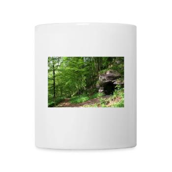 Northern Black Forest / Forest Cave - Mug - white - Front