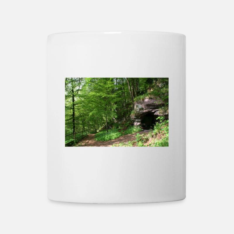 Nordschwarzwald / Waldhöhle - Tasse - Weiß