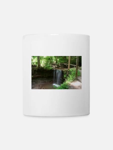 WASSERFALL HÖRSCHBACH BEI MURRHARDT - Tasse - Weiß