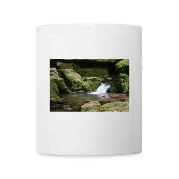 MONBACH DANS LE NORD DE LA FORÊT-NOIRE - Mug blanc - blanc - Devant