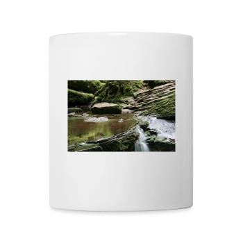 MONBACH DANS LE NORD DE LA FORÊT-NOIRE - Mug blanc - blanc - Devant