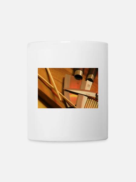 Calligraphie et art de la lame - Mug blanc - blanc