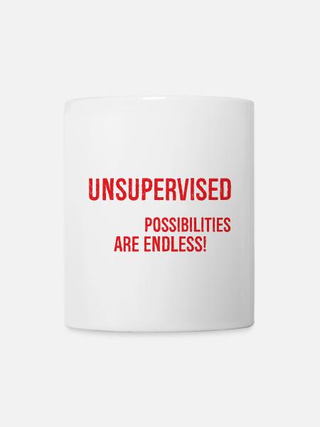 I Am Currently Unsupervised - Mug - white