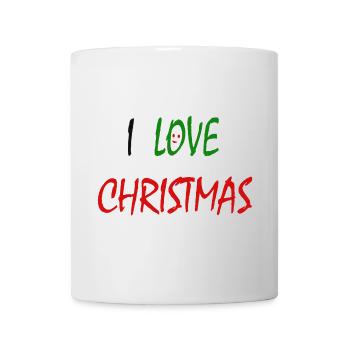 J’aime Noël - Mug blanc - blanc - Devant