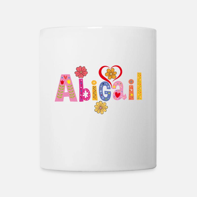 Personalized Abigail Name - Mug - white