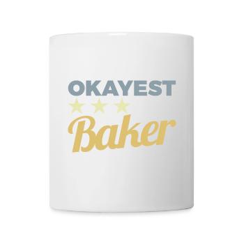 Boulanger moyen - Mug blanc - blanc - Devant