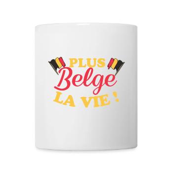 Humour belge Belgique 1 - Mug blanc - blanc - Devant