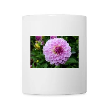Dahlia Pink Pink Blossom ,Flower - Mug - white - Front