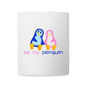 Sois mon pingouin - Mug blanc - blanc - Devant