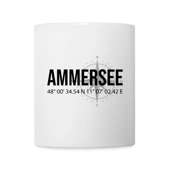 Koordinaten Ammersee - Tasse - Weiß - Vorne