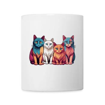 Cat Gang - Mug - white - Front
