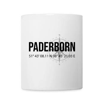 Koordinaten Paderborn - Tasse - Weiß - Vorne