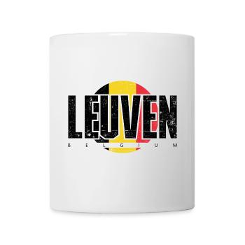 Liebe Geometrisches Monogramm - Tasse - Weiß - Vorne
