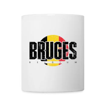 Sunburst Glyph in Red Yellow - Mug - white - Front