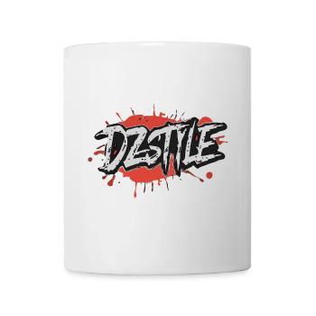 DZ Style Urbain - Graffiti Éclaboussure - Mug blanc - blanc - Devant