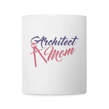 Funny Architect Mom - Mug - white - Front
