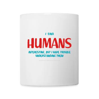 Menschen - Tasse - Weiß - Vorne