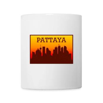 Pattaya Skyline Sunset - Mug - white - Front