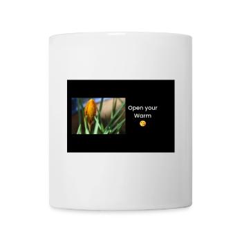 Streetwear Open Your Warm 😘 - Mug blanc - blanc - Devant