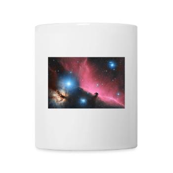 Space Astro Foto Pferdekopfnebel - Tasse - Weiß - Vorne