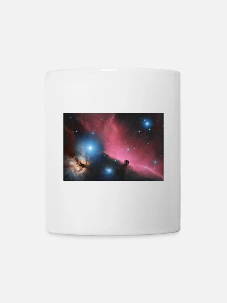 Space Astro Foto Pferdekopfnebel - Tasse - Weiß