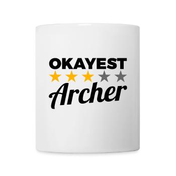 Okayest Archer - Tasse - Weiß - Vorne