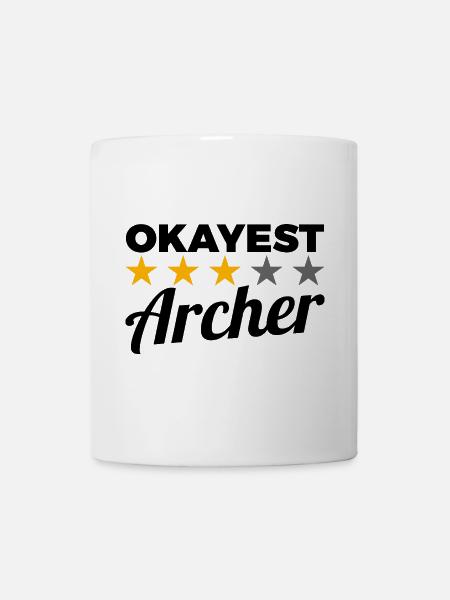 Okayest Archer - Tasse - Weiß