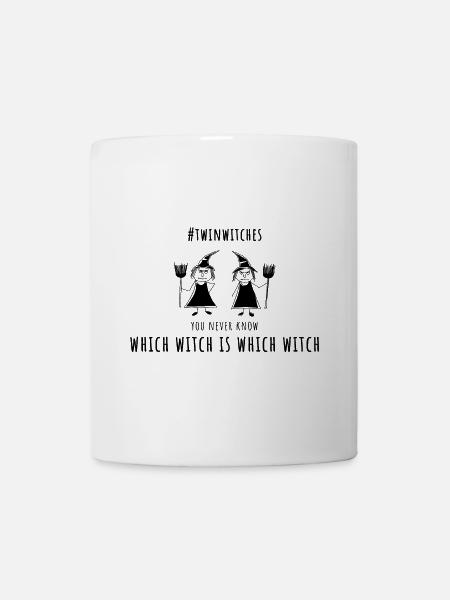 which witch is which witch zwillingsschwestern - Tasse - Weiß