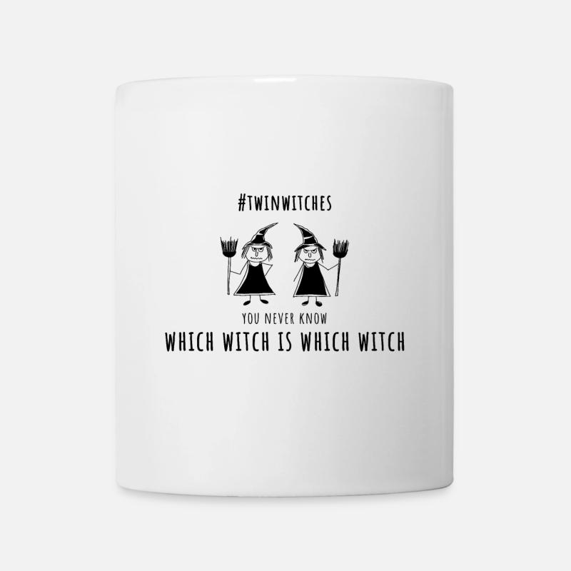 which witch is which witch zwillingsschwestern - Tasse - Weiß