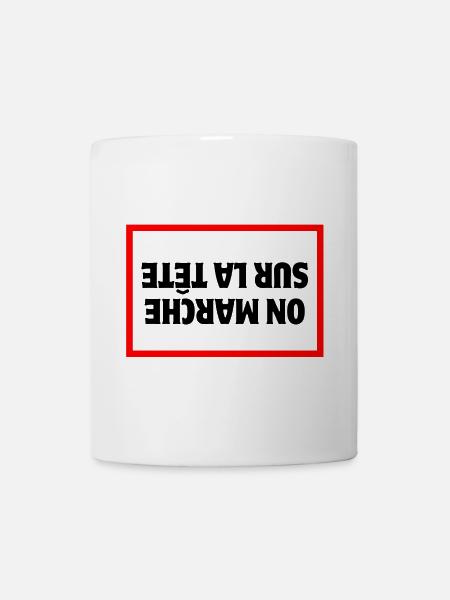 agriculteur, agriculture, fermier, paysan - Mug blanc - blanc