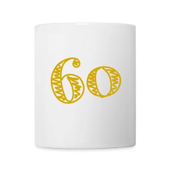 HAPPY BIRTHDAY. HAPPY BIRTHDAY. ANNIVERSARY. - Mug - white - Front