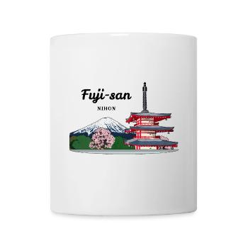 Mount Fuji, Japan, Pagoda - Mug - white - Front