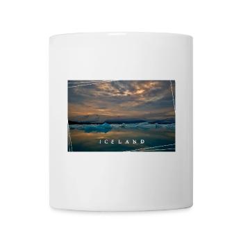 Iceland Jökulsárlón - Tasse - Weiß - Vorne