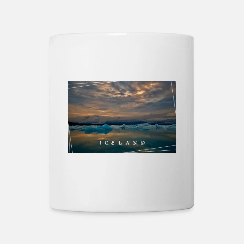 Islande Jökulsárlón - Mug blanc - blanc