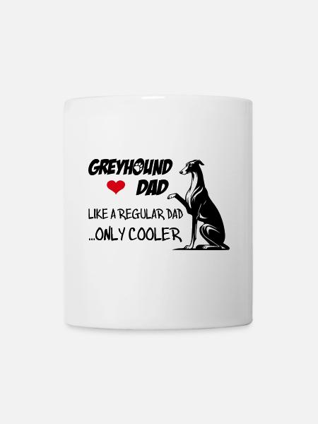 Greyhound Dad - Tasse - Weiß