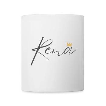 Prinzessin Irena Crown Hemd – Name mit Buchstabe I - Tasse - Weiß - Vorne